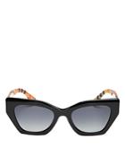 Burberry Women's Polarized Cat Eye Sunglasses, 52mm