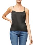 Good American Ruched Satin Camisole