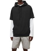 Allsaints Hunter Layered Look Hoodie