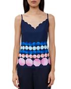 Ted Baker Cerion Marina Mosaic Scallop Camisole Top