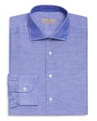 Canali Solid Regular Fit Dress Shirt - 100% Bloomingdale's Exclusive