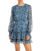 Aqua Mosaic Tiered Dress - 100% Exclusive
