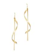 Bloomingdale's Wrap-around Drop Earrings In 14k Yellow Gold - 100% Exclusive