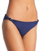 Tory Burch Solid Knotted Hipster Bikini Bottom