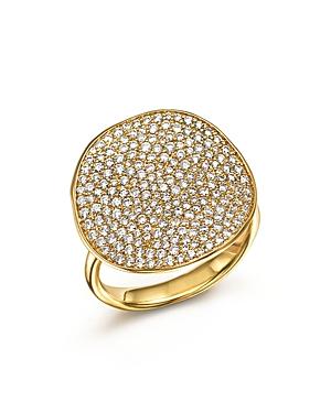Ippolita 18k Yellow Gold Glamazon Stardust Flower Ring With Diamonds