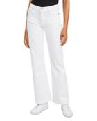 7 For All Mankind Dojo High Rise Bootcut Jeans In Luxe White