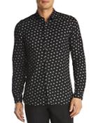 The Kooples Giant Dots Slim Fit Button-down Shirt
