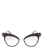Marc Jacobs Mirrored Cat Eye Sunglasses, 64mm