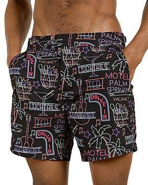 Ted Baker Neon Sign Printed Swim Trunks