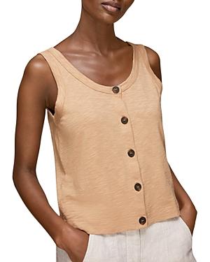 Whistles Reversible Button Tank Top