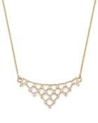 Diamond Lattice Pendant Necklace In 14k Yellow Gold, .50 Ct. T.w. - 100% Exclusive