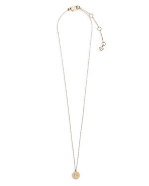 Kate Spade New York N Mini Pendant Necklace, 17-20