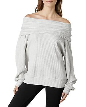 Velvet By Graham & Spencer Ruth Off-the-shoulder Sweater