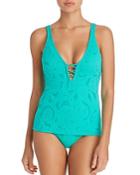 Athena All Dressed Up Plunge Tankini Top