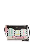 Kate Spade New York Checking In Car Sima Leather Crossbody
