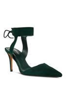 Whistles Vidlin Pointed Toe Ankle Tie Pumps