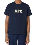 A.p.c. Embroidered Logo Tee