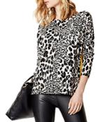 Karen Millen Leopard Print Sweater