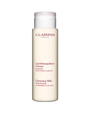 Clarins Cleansing Milk With Gentian, Moringa For Combination Or Oily Skin
