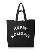 Whistles Happy Holidays Canvas Tote