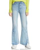 Levi's Rib Cage Split-flare Jeans In Dazed And Confused