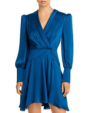 Bcbgmaxazria V Neck Fit And Flare Dress