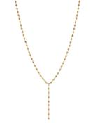 Moon & Meadow Diamond-cut Beaded Y Necklace In 14k Yellow Gold, 18 - 100% Exclusive