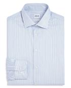 Armani Collezioni Stripe Regular Fit Dress Shirt