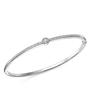 Bloomingdale's Diamond Single Station Bangle In 14k White Gold, 0.33 Ct. T.w. - 100% Exclusive