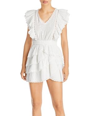 Loveshackfancy Corelli Ruffled Mini Dress