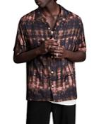 Allsaints Aurora Camp Collar Short Sleeve Shirt