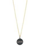Freida Rothman Love Pendant Necklace, 16-18