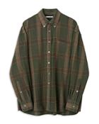 Our Legacy Borrowed Check Regular Fit Button Down Shirt