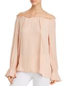 Single Thread Off-the-shoulder Blouse