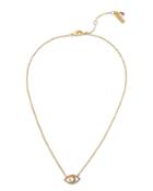 Kurt Geiger London Evil Eye Crystal Pendant Necklace, 16-18