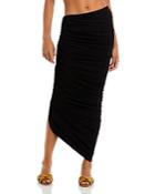 Norma Kamali Diana Long Skirt Swim Cover-up