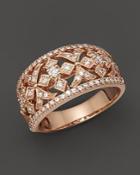 Diamond Band In 14k Rose Gold, .50 Ct. T.w.