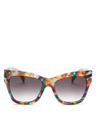 Moschino Women's 011 Square Sunglasses, 54mm