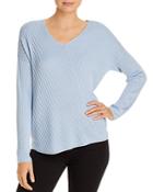 Eileen Fisher Directional Ribbed Sweater