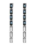 Atelier Swarovski Core Collection Fluid Azzurro Linear Drop Earrings