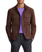 Polo Ralph Lauren Nubuck Leather Shirt Jacket