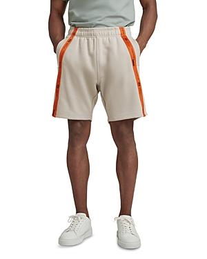 G-star Raw Cotton Contrast Logo Taped Relaxed Fit Sweat Shorts