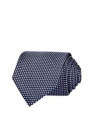 Hugo Micro Dots Grid Silk Skinny Tie