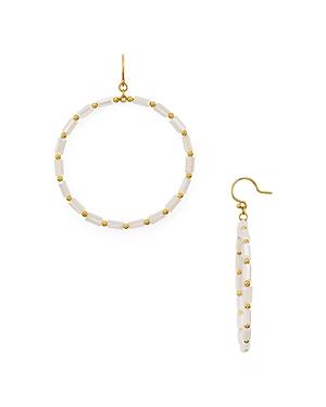 Chan Luu Beaded Hoop Earrings