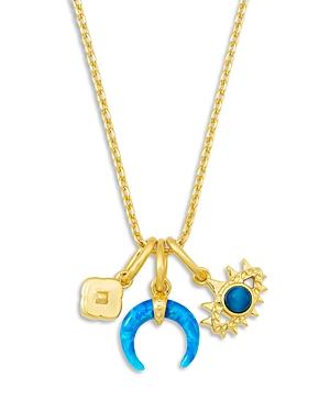 Kendra Scott Gemma Multi Stone Removable Charm Pendant Necklace, 16-19