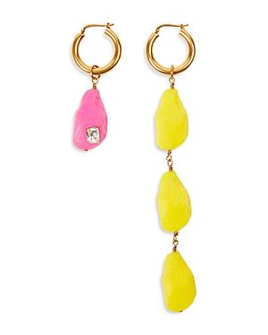 Stella Mccartney Blob Mismatched Drop Earrings