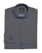 Boss Slim Fit Micro Pattern Stretch Shirt