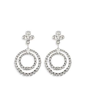 Dannijo Prince Double Hoop Drop Earrings