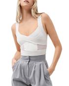 French Connection Tella Cropped Tank Top