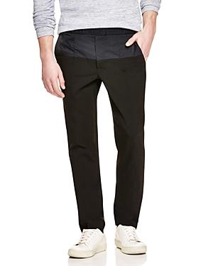 Vince Mixed Media City Slim Fit Trousers